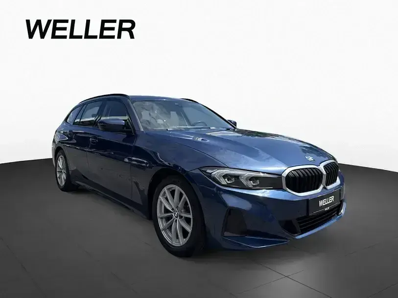 Gebraucht BMW 318 Shadowline 150 PS (110 kW) 2023 Phytonicblau (blau) Kombi