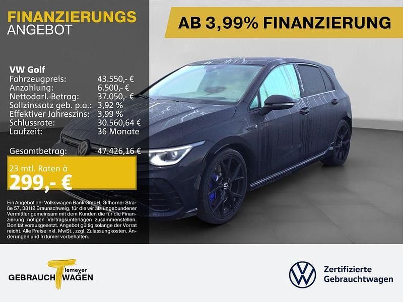 Schwarz Gebraucht 2023 VW Golf R Limousine | 42.350 € (Teuer) - Bild 1/4