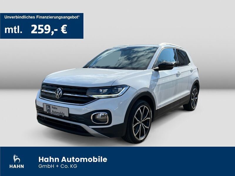 Pure white Gebraucht 2021 VW T-Cross Style SUV | 20.370 € (Fairer Preis) - Bild 1/3