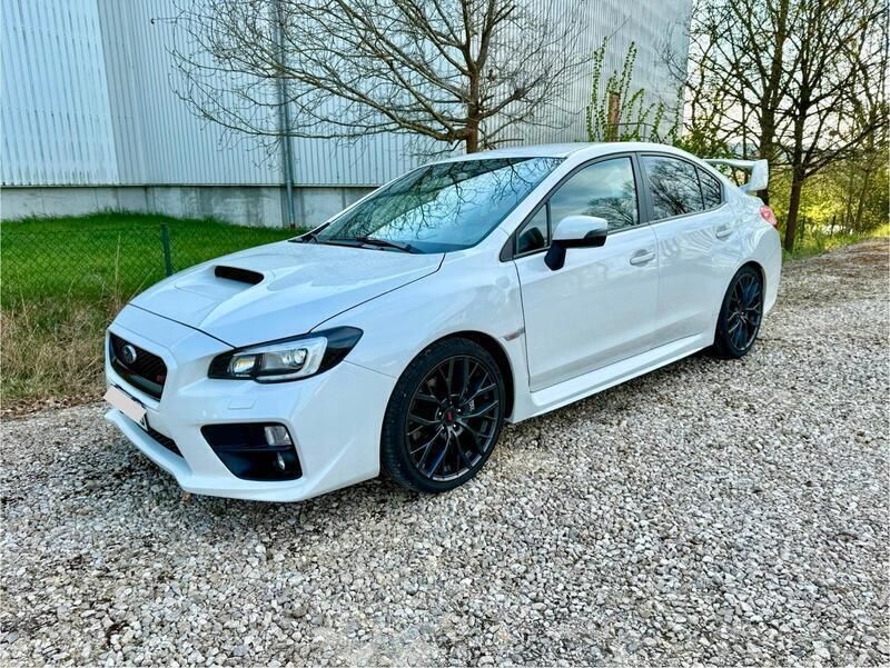 Weiß Gebraucht 2015 Subaru WRX STI Sport Limousine | 29.500 € (Teuer) - Bild 1/4