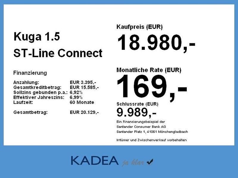 Gebraucht Ford Kuga ST-Line 150 PS (110 kW) 2021 Chromablau metallic SUV