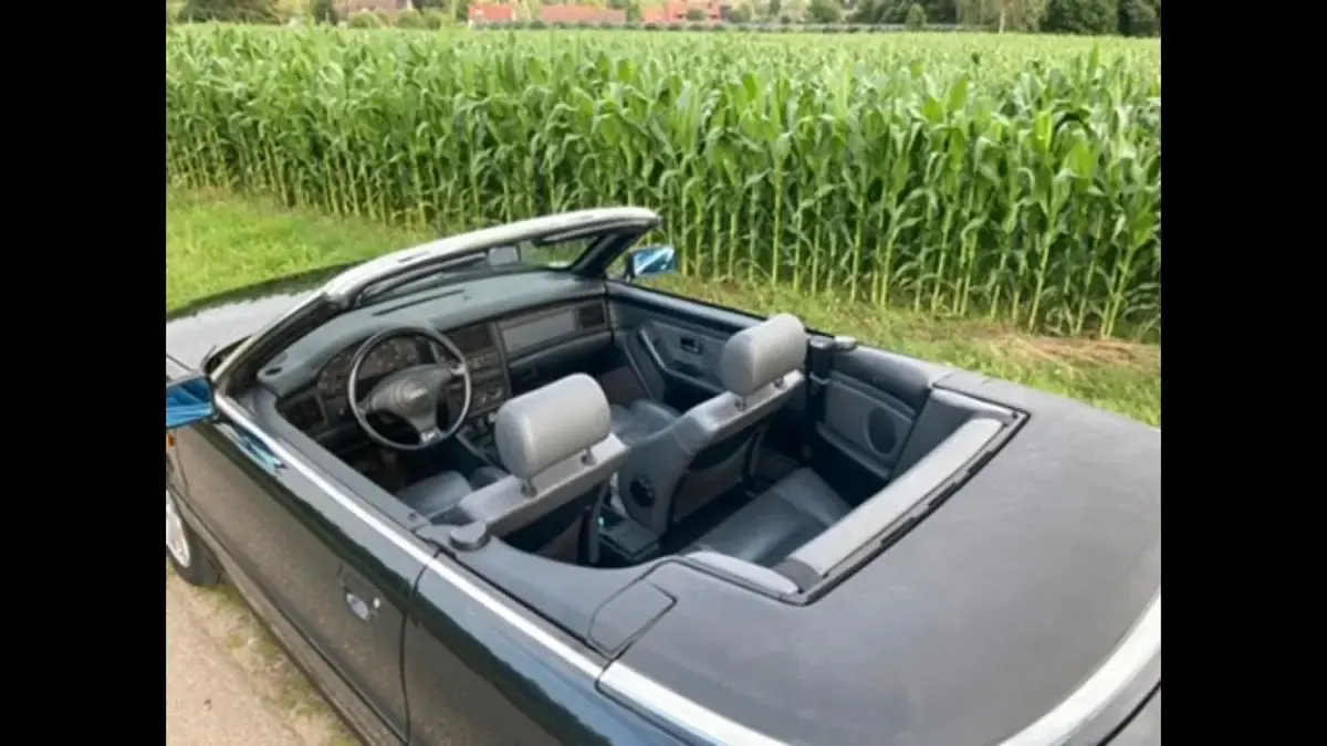 Używany Audi 80 125 KM (91 kW) 2000 Czarny Kabriolet