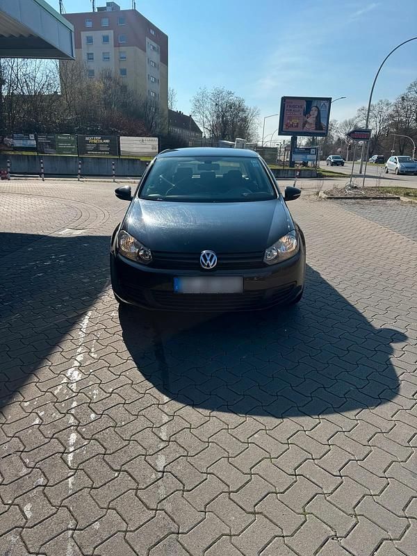 Gebraucht VW Golf VI 102 PS (75 kW) 2009 Schwarz Kleinwagen