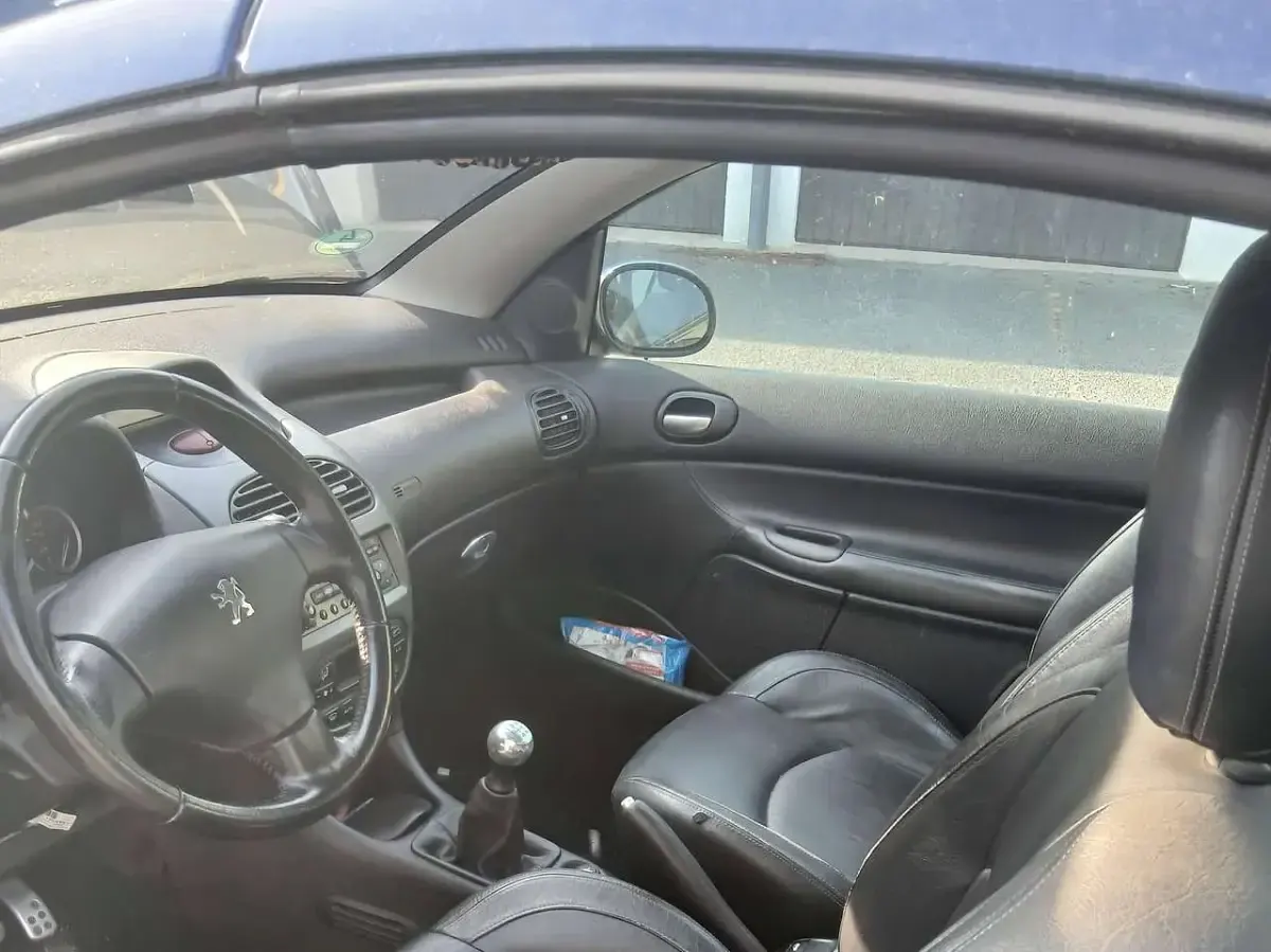 Gebraucht Peugeot 206 CC RC 109 PS (80 kW) 2006 Blau Cabrio