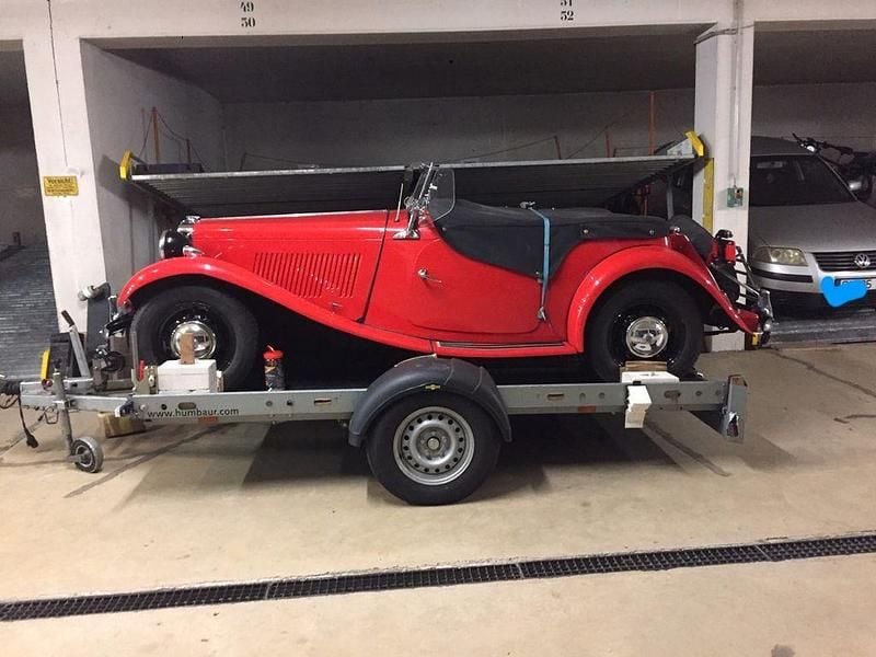 Gebraucht MG TD 75 PS (55 kW) 1952 Rot Cabrio
