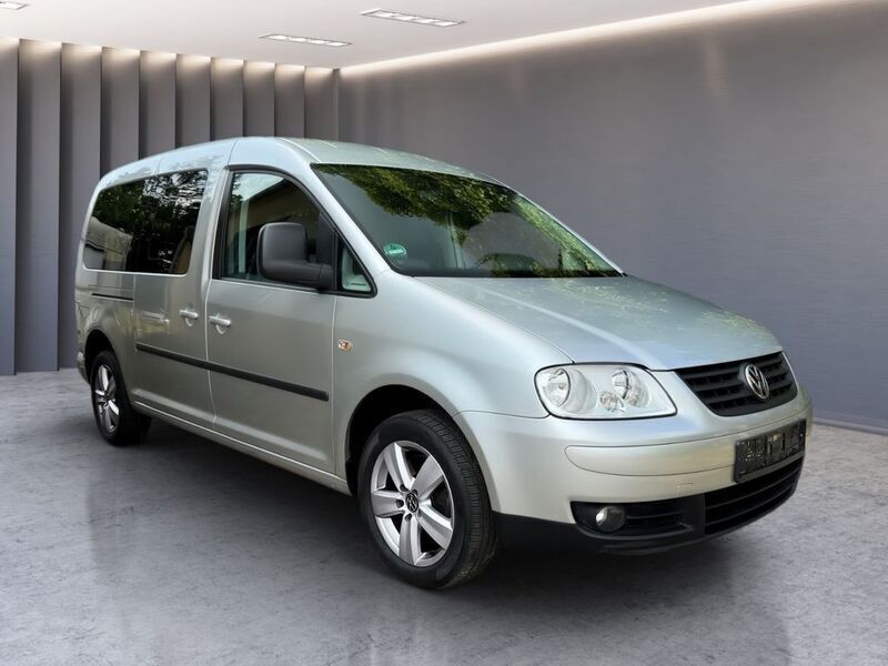 Silber Gebraucht 2009 VW Caddy Maxi Van / Kleinbus | 13.900 € (Teuer) - Bild 1/4