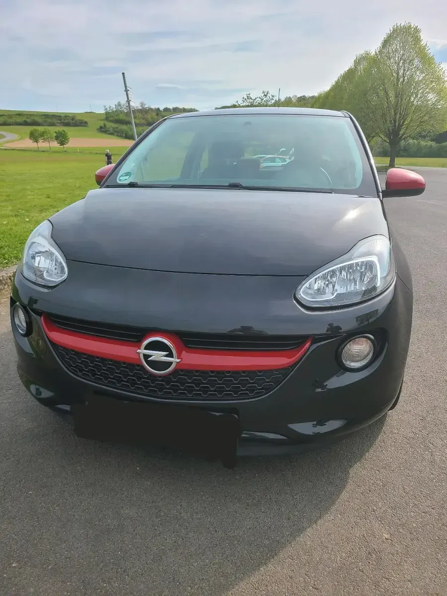 Gebraucht Opel Adam Glam 69 PS (50 kW) 2016 Schwarz Kleinwagen