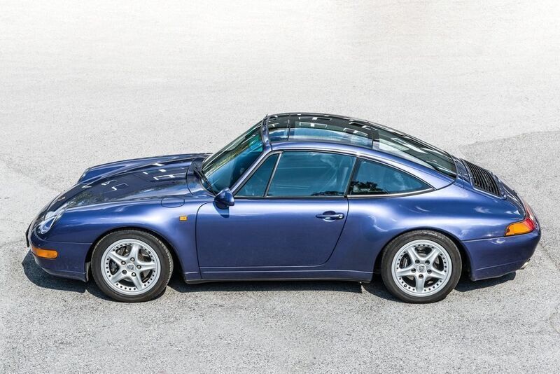 Gebraucht Porsche 993 286 PS (210 kW) 1996 Violett metallic Cabrio
