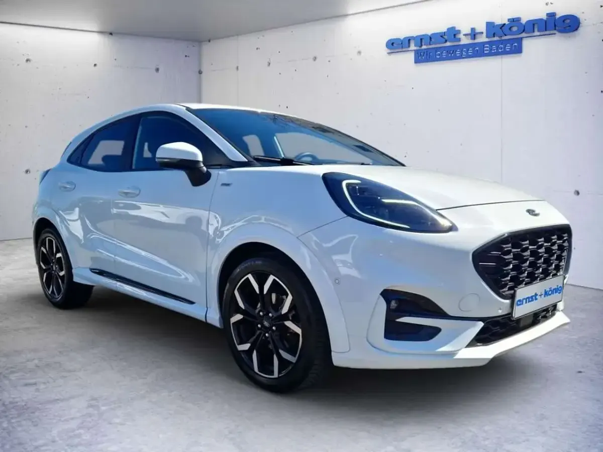 Gebraucht Ford Puma ST-Line X 125 PS (91 kW) 2020 Frostweiß SUV