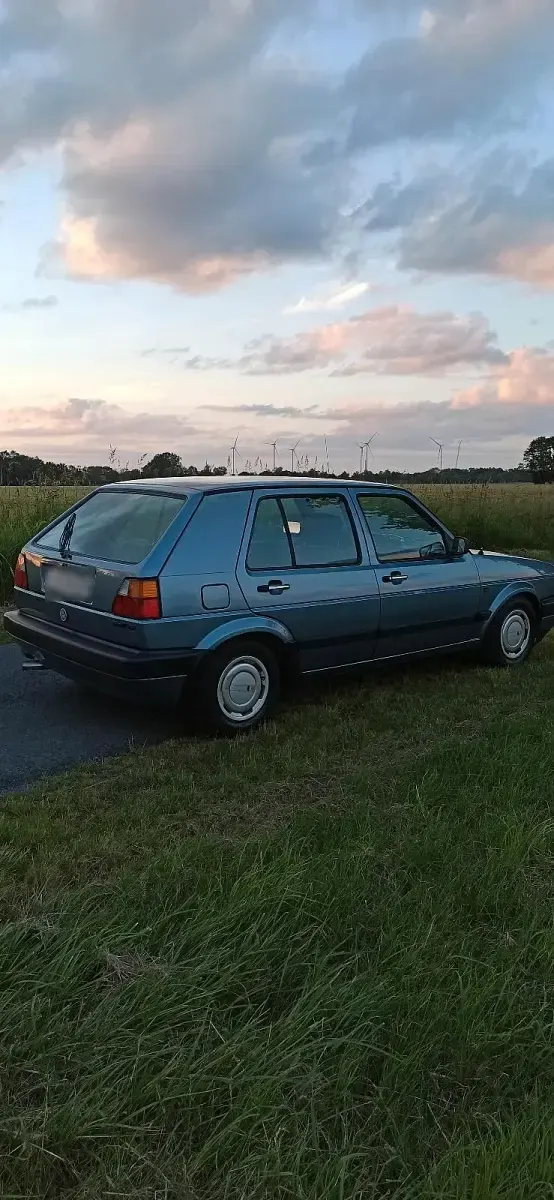 Gebraucht VW Golf II 72 PS (52 kW) 1989 Blau Kleinwagen
