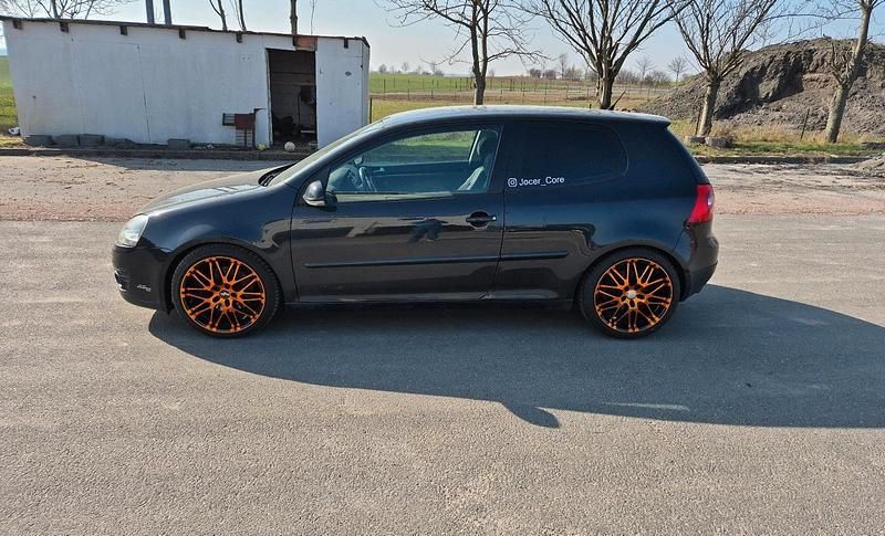 Gebraucht VW Golf V 2006 Schwarz Kleinwagen