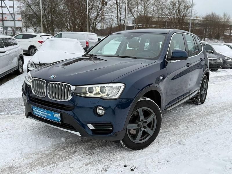 Gebraucht BMW X3 xLine 190 PS (139 kW) 2017 Tiefseeblau metallic SUV