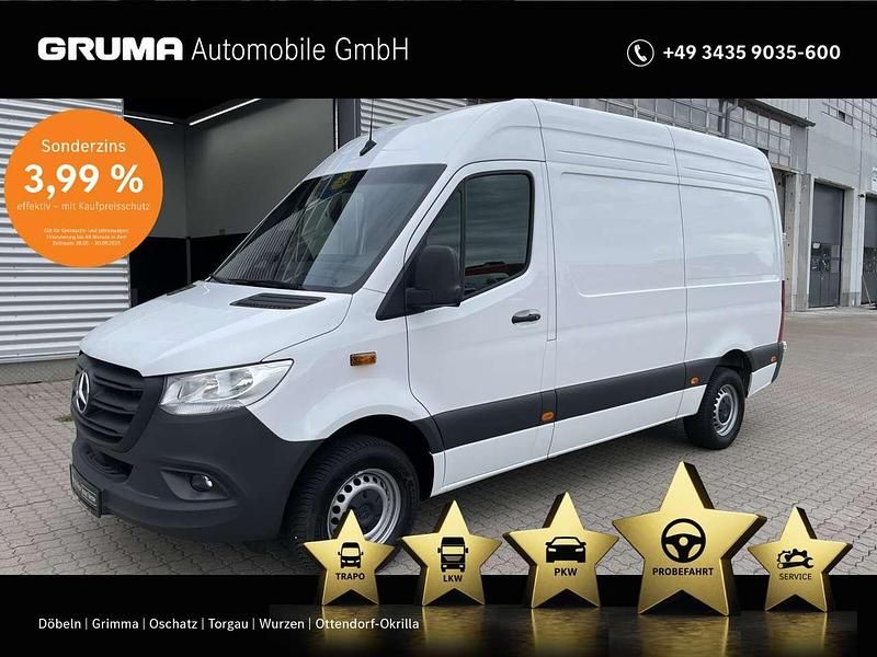 Arktikweiß Gebraucht 2024 Mercedes Sprinter Van | 42.697 € (Guter Preis) - Bild 1/4
