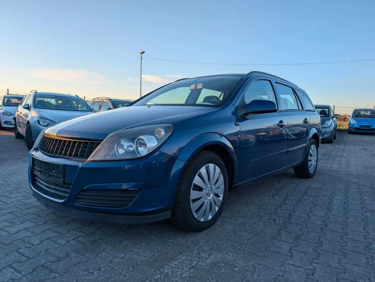 Gebraucht Opel Astra 105 PS (77 kW) 2005 Blau Kombi