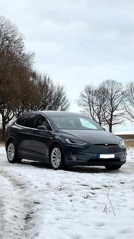 Gebraucht Tesla Model X Long Range AWD 325 kW (443 PS) 2019 Grau SUV