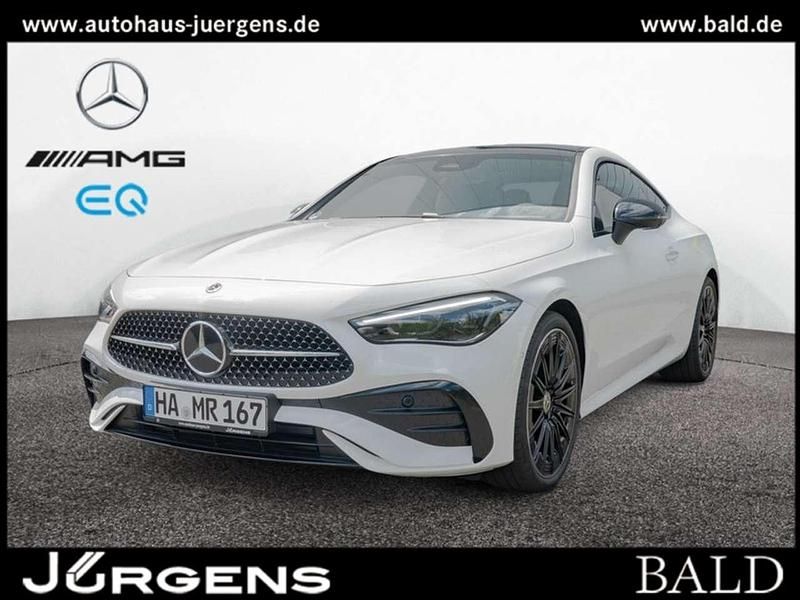 Weiss polarweiß Gebraucht 2025 Mercedes CLE220 AMG Coupé | 61.690 € (Teuer) - Bild 1/4