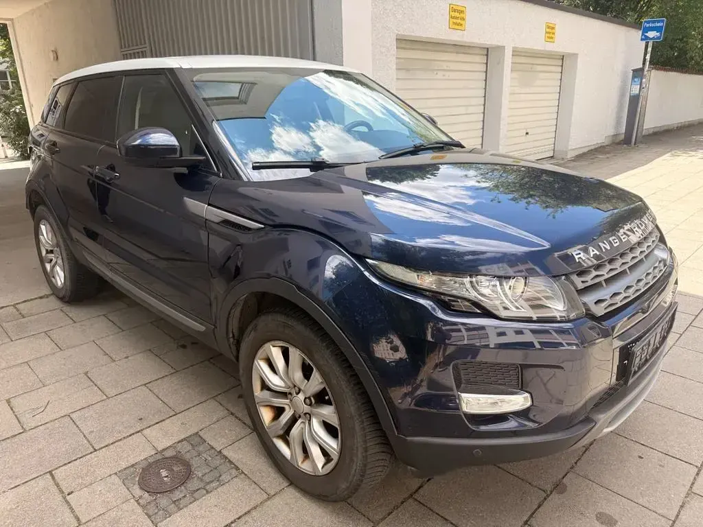 Gebraucht Land Rover Range Rover evoque Pure 150 PS (110 kW) 2015 Blau SUV