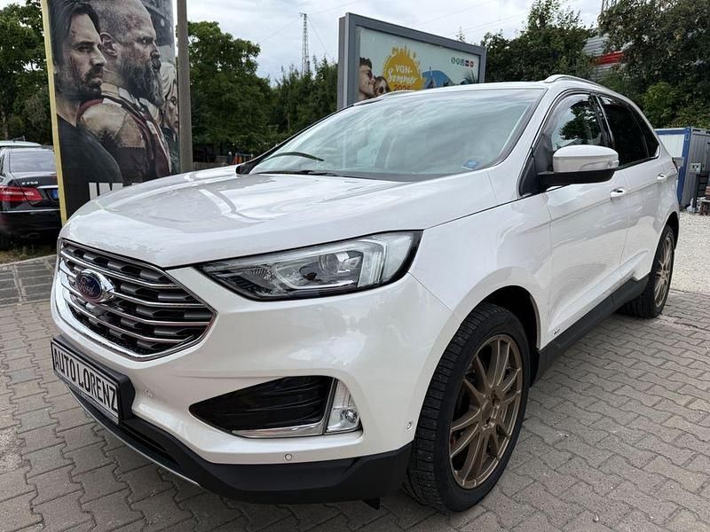 Weiß Gebraucht 2019 Ford Edge Titanium SUV | 20.900 € (Superpreis) - Bild 1/4