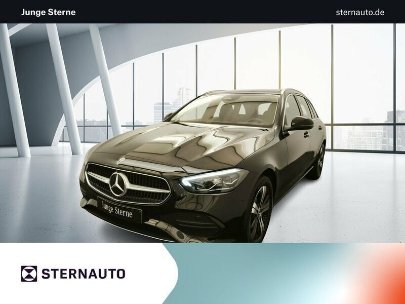Unilack schwarz Gebraucht 2023 Mercedes C300e Advanced Kombi | 35.700 € (Guter Preis) - Bild 1/4