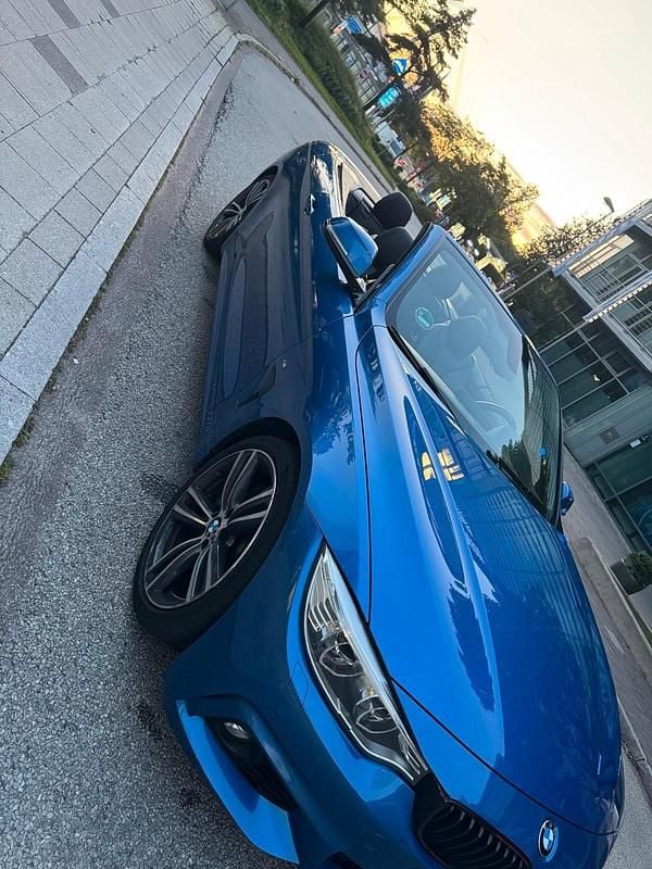 Gebraucht BMW 435 Sport Line 306 PS (225 kW) 2014 Blau Cabrio