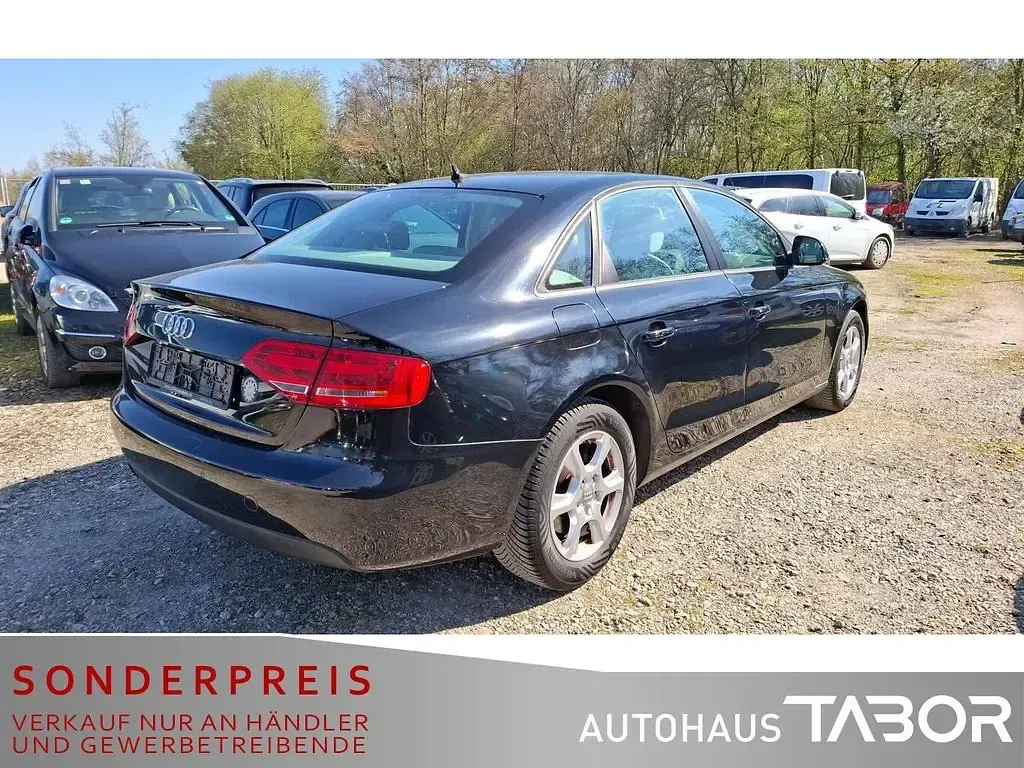 Używany Audi A4 Attraction 120 KM (88 kW) 2008 Czarny Sedan/Limuzyna