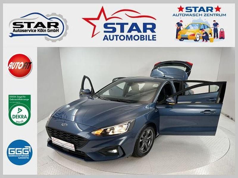 Gebraucht Ford Focus ST-Line 150 PS (110 kW) 2019 Blau Kleinwagen