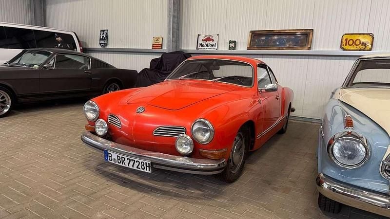 Blutorange Gebraucht 1972 VW Karmann Ghia Karmann Coupé | 14.900 € - Bild 1/4