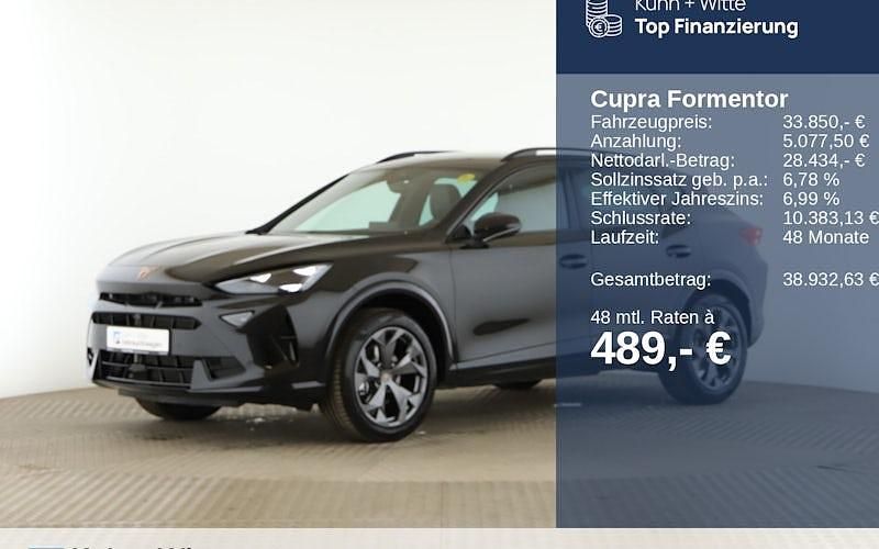 Schwarz Gebraucht 2025 Cupra Formentor SUV | 33.850 € (Guter Preis) - Bild 1/4