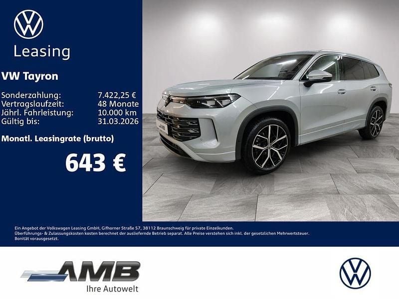 Neu VW Tayron Elegance 193 PS (141 kW) 2025 Silber SUV
