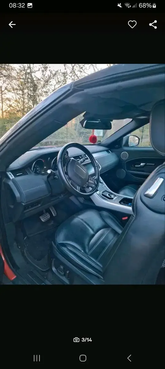 Gebraucht Land Rover Range Rover evoque 180 PS (132 kW) 2016 Orange Cabrio