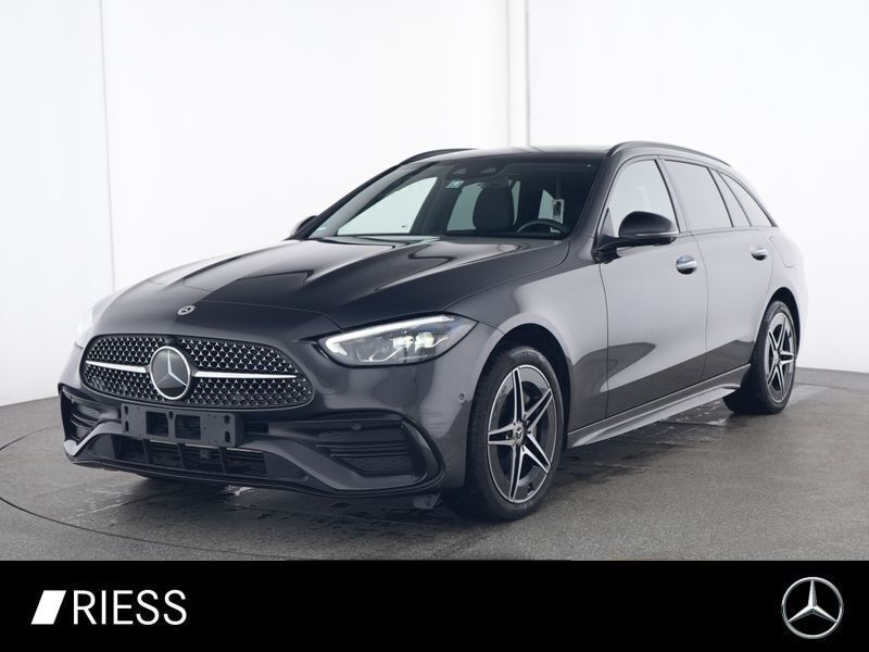 Grau Gebraucht 2022 Mercedes C300e AMG Kombi | 40.900 € (Fairer Preis) - Bild 1/4