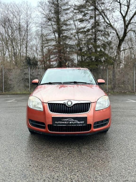 Gebraucht Skoda Fabia Ambiente 86 PS (63 kW) 2008 Orange Limousine