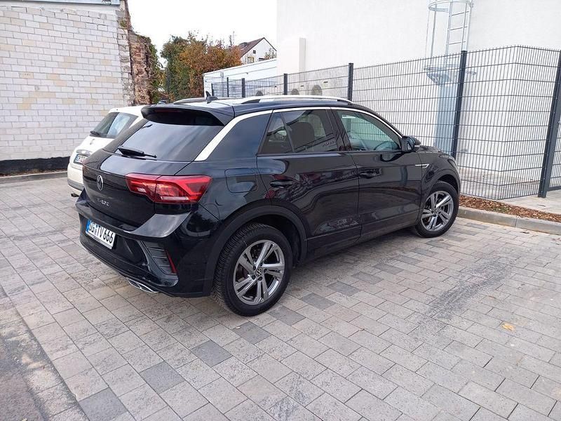 Schwarz Gebraucht 2023 VW T-Roc R-line SUV | 20.900 € (Superpreis) - Bild 1/4