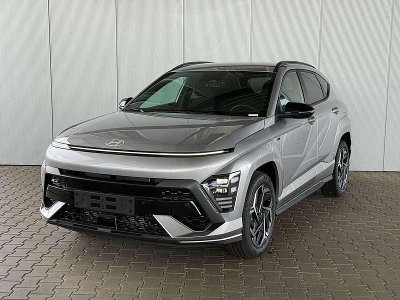 Shimmering silver metallic Neu 2025 Hyundai Kona N Line SUV | 28.750 € (Guter Preis) - Bild 1/4