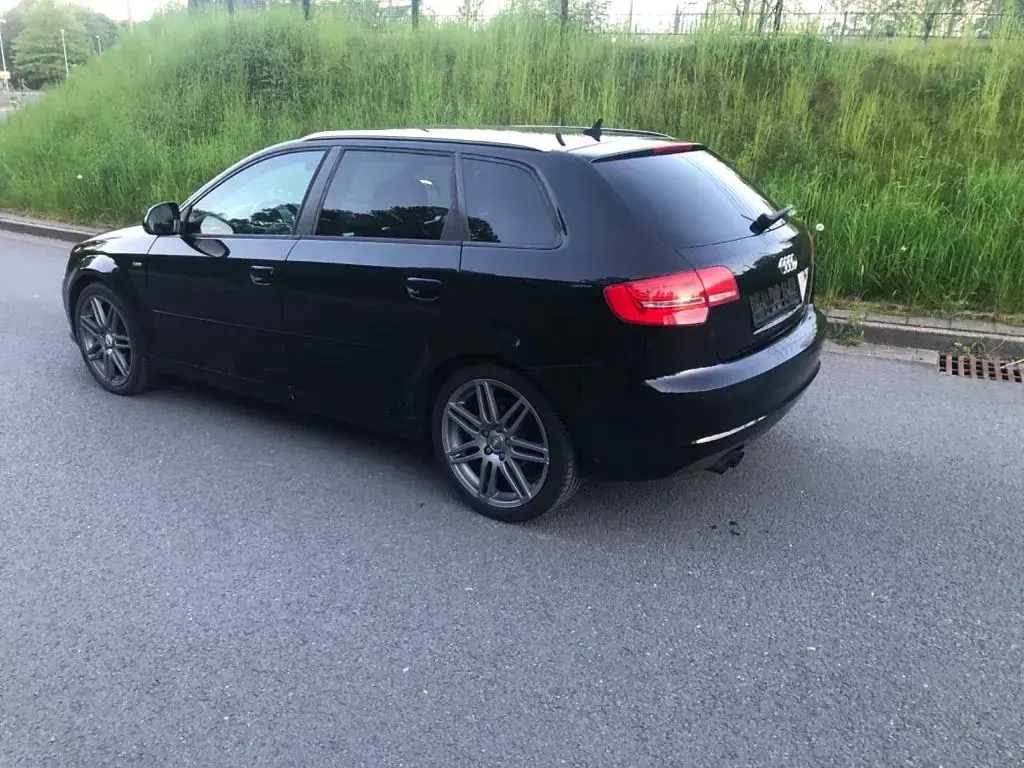 Gebraucht Audi A3 S-Line 125 PS (91 kW) 2008 Schwarz Kleinwagen