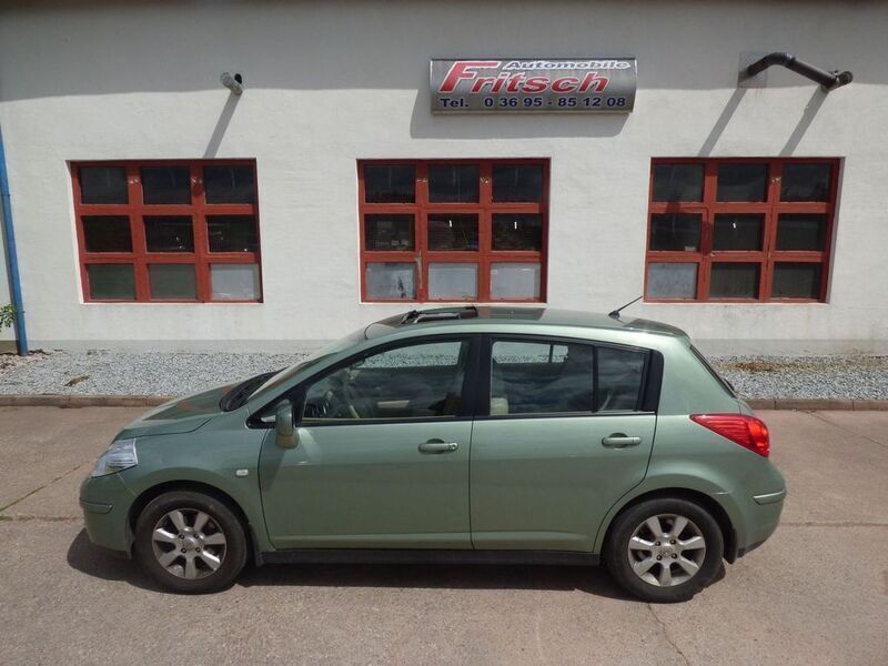 Grün Gebraucht 2008 Nissan Tiida Visia Limousine | 4.200 € (Fairer Preis) - Bild 1/4