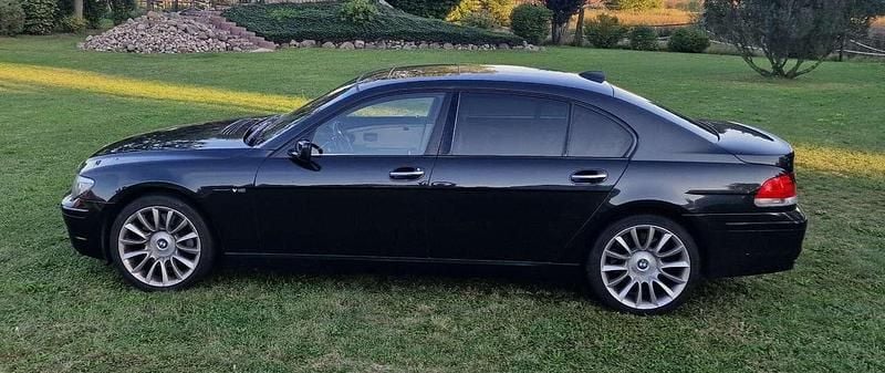 Schwarz Gebraucht 2007 BMW 760L Limousine | 19.500 € (Teuer) - Bild 1/2