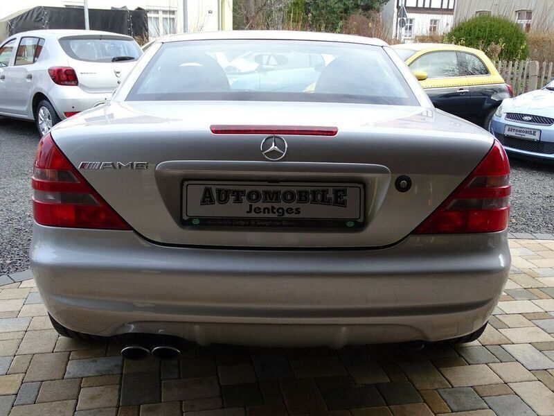 Gebraucht Mercedes SLK230 AMG 193 PS (141 kW) 1997 Silber metallic Cabrio