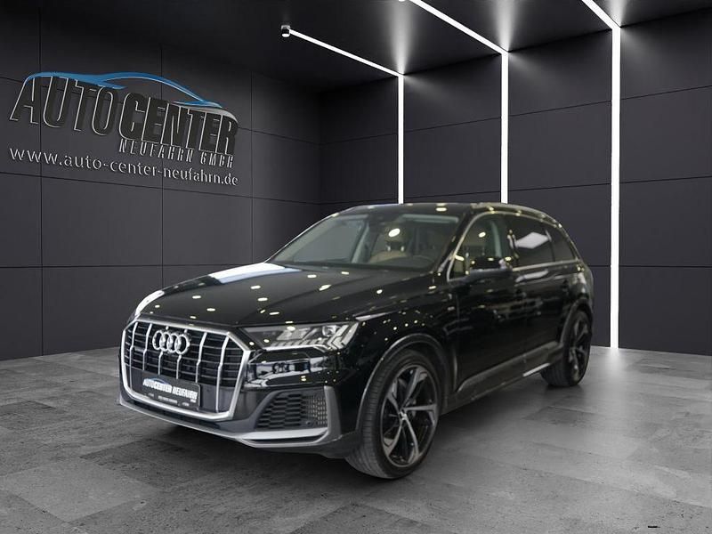 Tiefschwarz Gebraucht 2020 Audi Q7 S-Line SUV | 46.980 € (Superpreis) - Bild 1/4