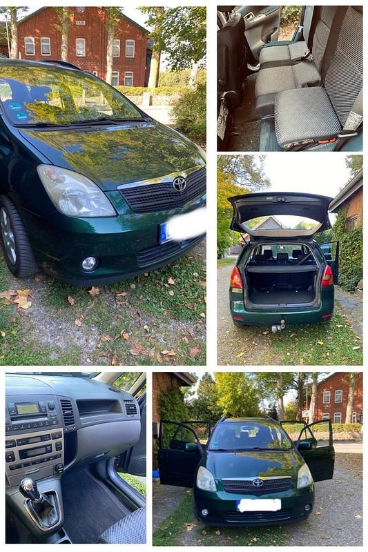 Andere farben Gebraucht 2004 Toyota Corolla Verso Van / Kleinbus | 2.250 € (Superpreis) - Bild 1/4