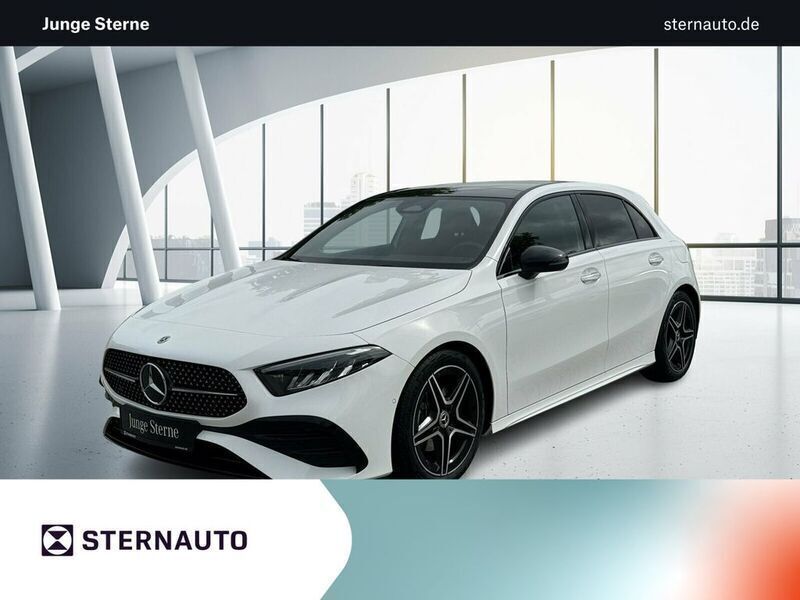Weiß Gebraucht 2024 Mercedes A200 AMG line Limousine | 32.606 € (Fairer Preis) - Bild 1/4