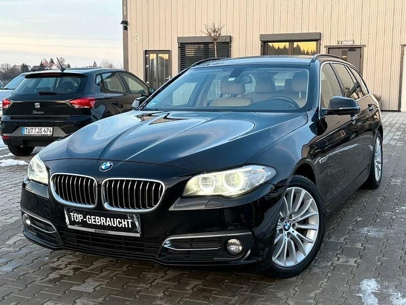 Schwarz Gebraucht 2014 BMW 520 Luxury Line Kombi | 8.900 € (Guter Preis) - Bild 1/4