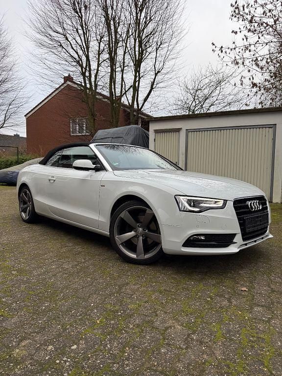 Weiß Gebraucht 2014 Audi A5 Cabriolet Sport Cabrio | 16.000 € (Fairer Preis) - Bild 1/4