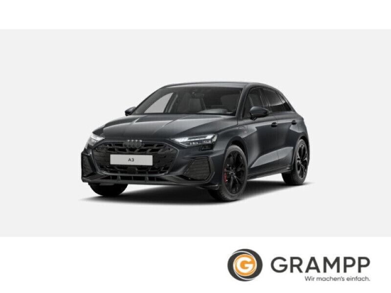 Grau Neu 2025 Audi A3 Sportback S-Line Limousine | 45.690 € - Bild 1/4
