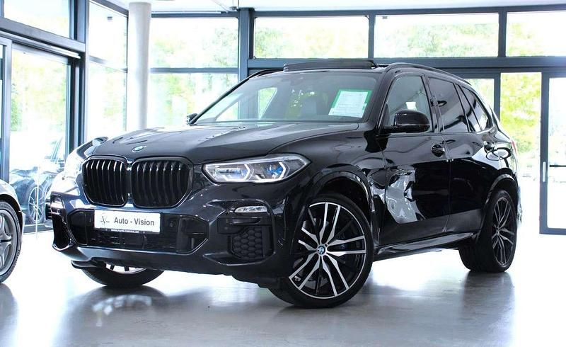 Carbonschwarz metallic Gebraucht 2019 BMW X5 M Sport SUV | 52.880 € (Fairer Preis) - Bild 1/3