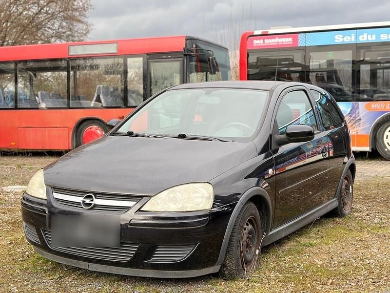 Gebraucht Opel Corsa 2005 Schwarz Kleinwagen