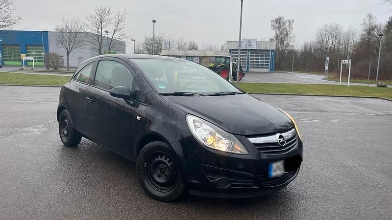 Second-hand Opel Corsa 60 CP (44 kW) 2008 Negru Hatchback
