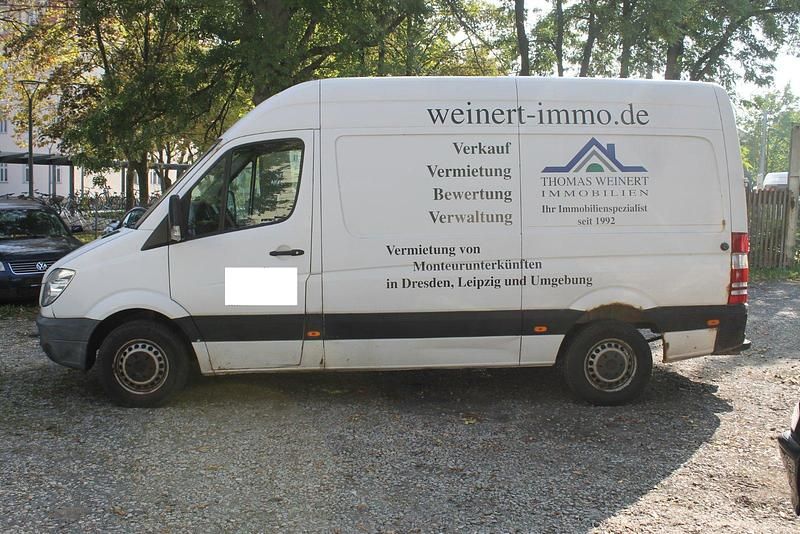 Gebraucht Mercedes Sprinter 95 PS (69 kW) 2010 Weiß Van