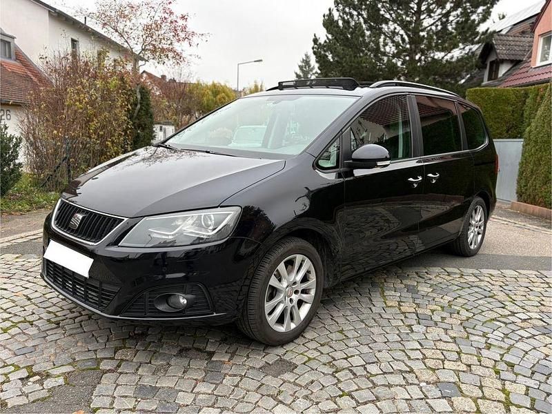 Schwarz Gebraucht 2011 Seat Alhambra Ecomotive Van / Kleinbus | 7.900 € - Bild 1/4