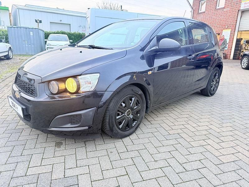 Gebraucht Chevrolet Aveo LT 86 PS (63 kW) 2012 Schwarz Kleinwagen